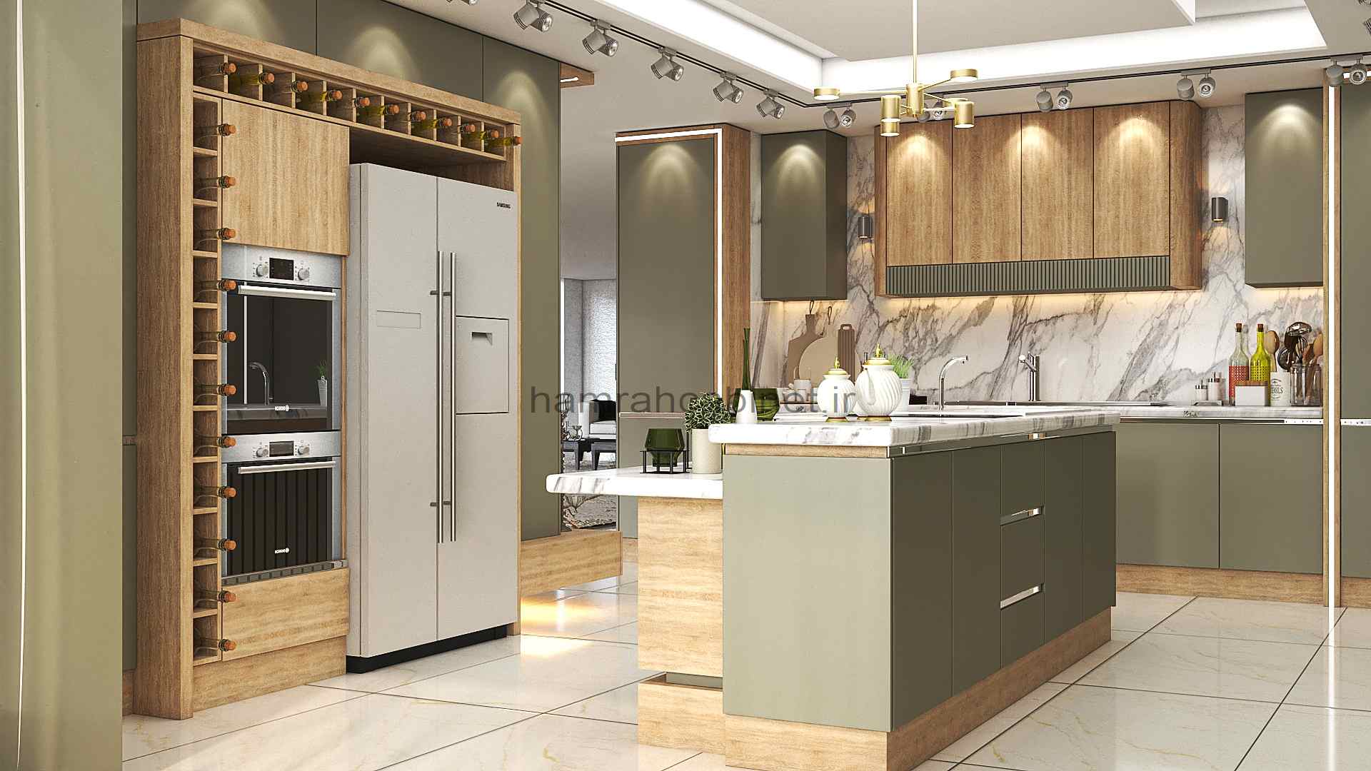 کابینت مدرن ژورنالی61